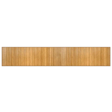 vidaXL Teppich Rechteckig Natur 70x400 cm Bambus