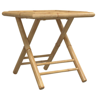 vidaXL Table de jardin pliable 45x45x45 cm Bambou