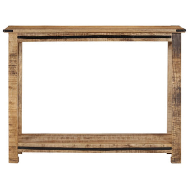 vidaXL Table console 100x35x75 cm Bois de manguier massif