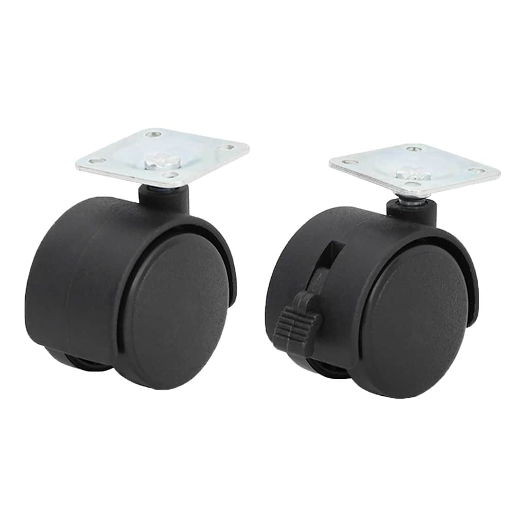 Druckerständer 2 Ablagen Räuchereiche 41x28x33,5 cm