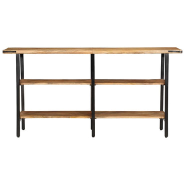 vidaXL Konsolentisch 140x35x70 cm Massivholz Mango