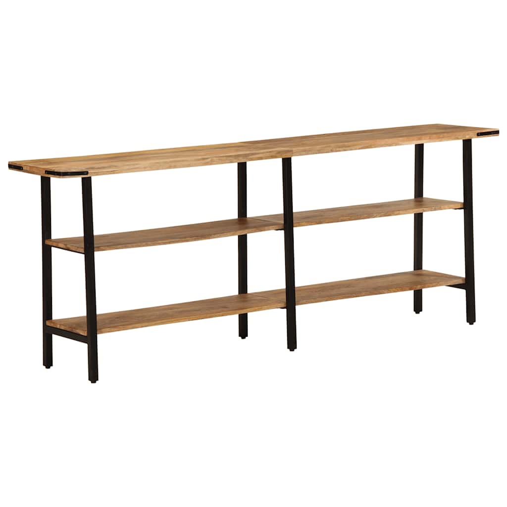 vidaXL Konsolentisch 180x35x70 cm Massivholz Mango