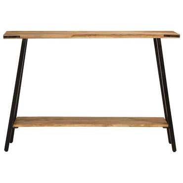 vidaXL Konsolentisch 110x30x75 cm Massivholz Mango