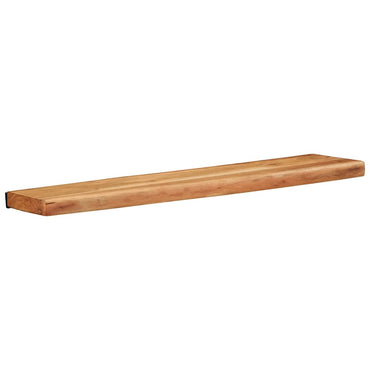 vidaXL Wandregale 2 Stk. 80x20x3,5 cm Massivholz Akazie
