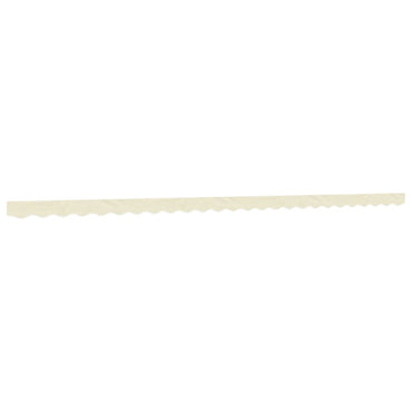 vidaXL Markisenvolant Creme Gestreift 6 m