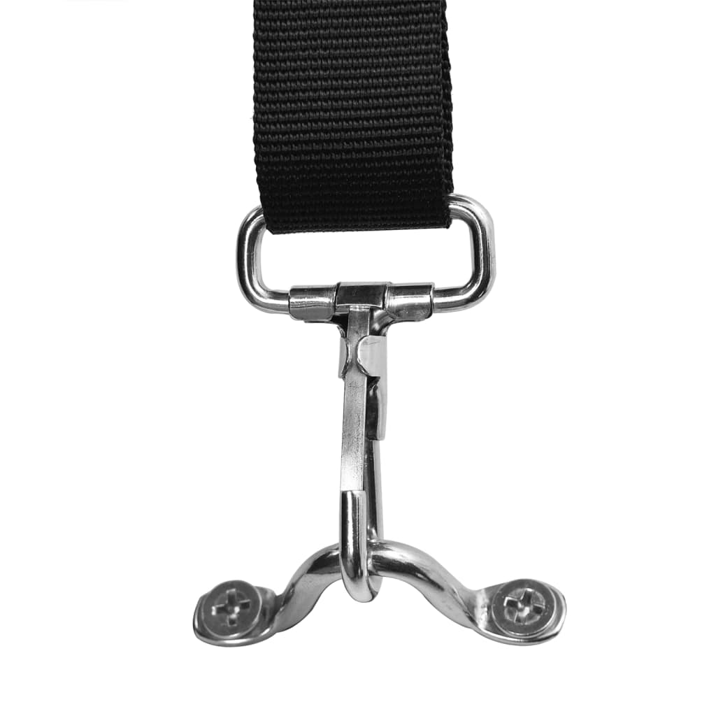 3-Bow Bimini-Top Schwarz 183x160x137 cm