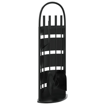 vidaXL 5-teiliges Kaminbesteck-Set 23 x 15 x 66 cm Stahl