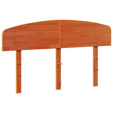 vidaXL Kopfteil Wachsbraun 140 cm Massivholz Kiefer
