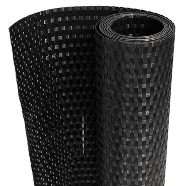 vidaXL Brise-vue balcon noir 1000x90 cm Poly rotin