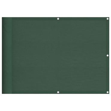 vidaXL Brise-vue de balcon vert foncé 75x700 cm 100 % polyester-Oxford
