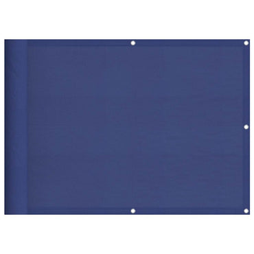 vidaXL Balkon-Sichtschutz Blau 75x800 cm 100 % Polyester-Oxford