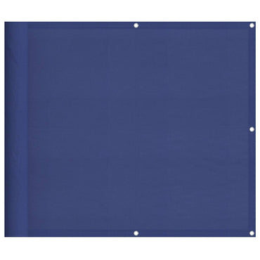 vidaXL Balkon-Sichtschutz Blau 90x700 cm 100 % Polyester-Oxford