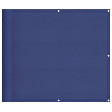 vidaXL Balkon-Sichtschutz Blau 90x1000 cm 100 % Polyester-Oxford