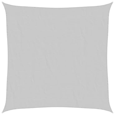 vidaXL Sonnensegel Hellgrau 4,5x4,5 m 100% Polyester Oxford