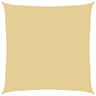 vidaXL Sonnensegel Sandfarbe 3,6x3,6 m 100% Polyester Oxford