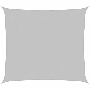 vidaXL Sonnensegel Hellgrau 3x2,5 m 100% Polyester Oxford