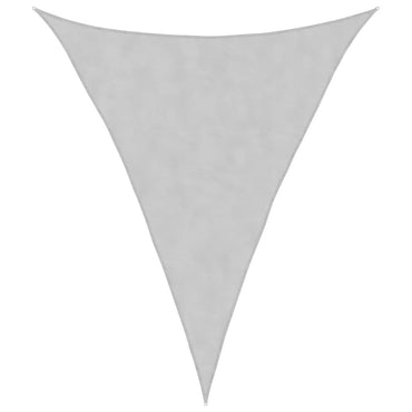 vidaXL Voile d'ombrage gris clair 4x5x5 m 100 % polyester Oxford