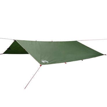 vidaXL Tarp Grün 360x294 cm Wasserdicht