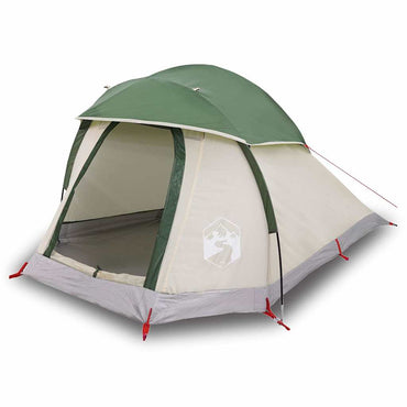 vidaXL Kuppel-Campingzelt 1 Person Grün Wasserdicht