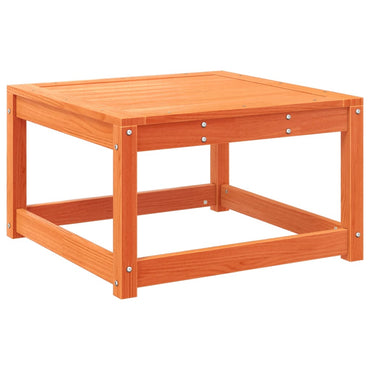 vidaXL Tabouret de jardin Marron miel Bois de pin massif