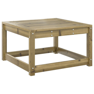 vidaXL Tabouret de jardin en pin imprégné