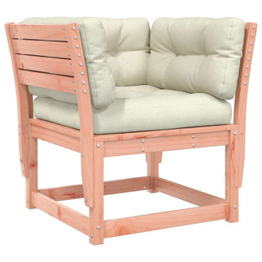 vidaXL Canapé de jardin avec accoudoirs et coussins en bois de douglas massif