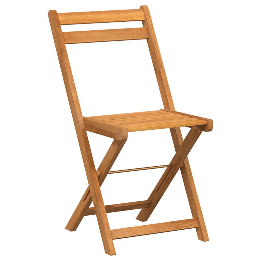 vidaXL Chaises de bistrot pliantes 6 pcs Bois d'acacia massif