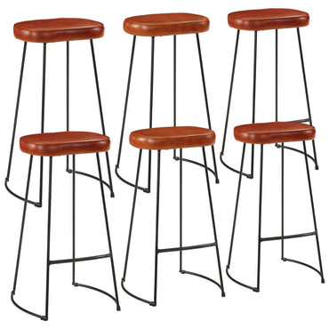 vidaXL Set de bar 7 pcs Bois de manguier rugueux et métal