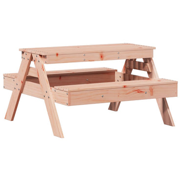 vidaXL Picknicktisch für Kinder 88x97x52 cm Massivholz Douglasie