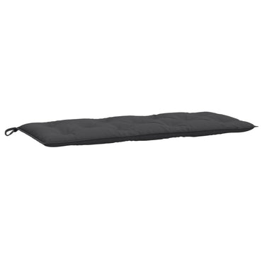 vidaXL Coussin de banc de jardin mélange anthracite 120x50x7 cm Tissu