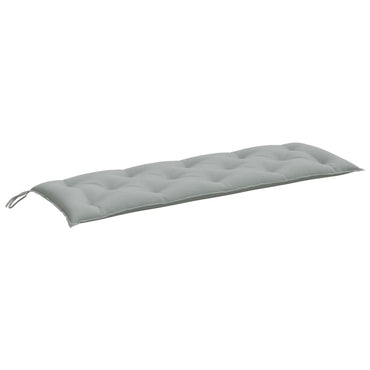 vidaXL Gartenbank-Auflage Melange Hellgrau 150x50x7 cm Stoff
