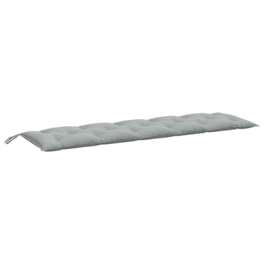 vidaXL Gartenbank-Auflage Melange Hellgrau 180x50x7 cm Stoff