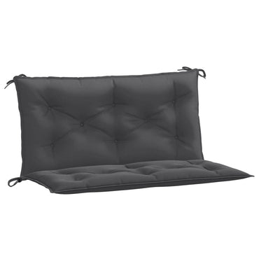 vidaXL Gartenbank-Auflagen 2 Stk. Melange Anthrazit 100x50x7 cm Stoff