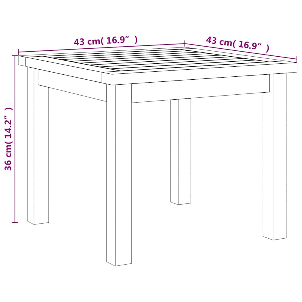 vidaXL 3-tlg. Bistro-Set Beige Poly Rattan und Akazienholz