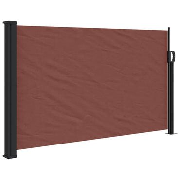 vidaXL Store latéral rétractable Marron 117x300 cm