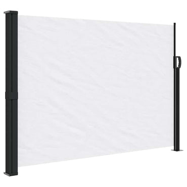 vidaXL Auvent latéral rétractable blanc 140x300 cm