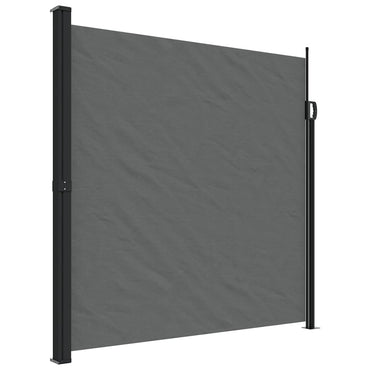 vidaXL Ausziehbare Seitenmarkise Anthrazit 200x300 cm