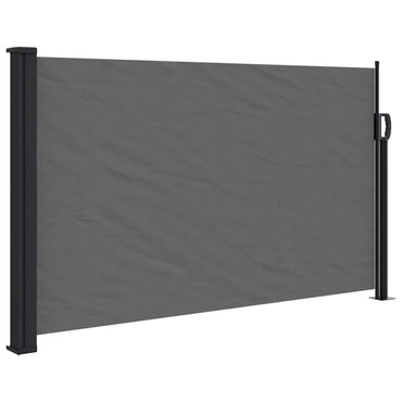 vidaXL Store latéral extensible Anthracite 120x500 cm