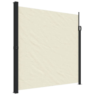 vidaXL Seitenmarkise Ausziehbar Creme 200x500 cm