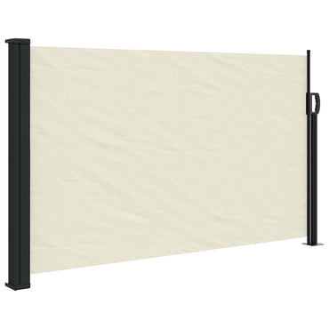 vidaXL Store latéral rétractable crème 120x600 cm