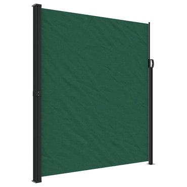 Store latéral rétractable vidaXL Vert foncé 220x600 cm