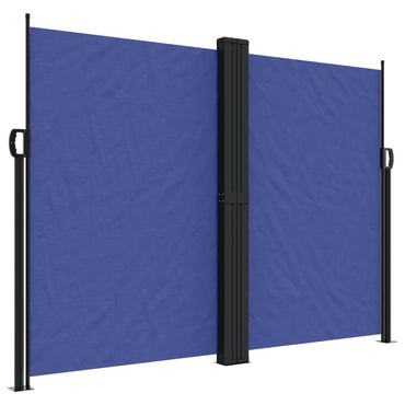 Store latéral rétractable vidaXL bleu 180x600 cm
