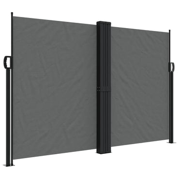 vidaXL Store latéral rétractable anthracite 160x1000 cm