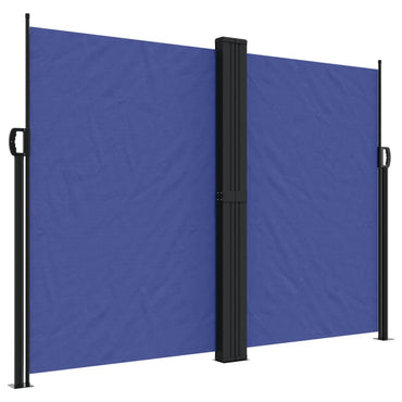 vidaXL Store latéral rétractable bleu 180x1000 cm
