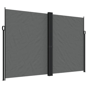 vidaXL Seitenmarkise Ausziehbar Anthrazit 220x1200 cm