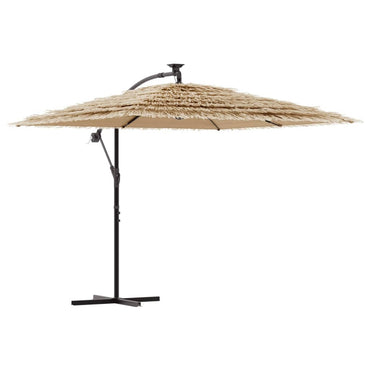 vidaXL Sonnenschirm mit Stahlmast Braun 246x246x230 cm