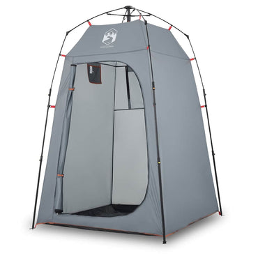vidaXL Abri de jardin gris à démontage rapide et imperméable