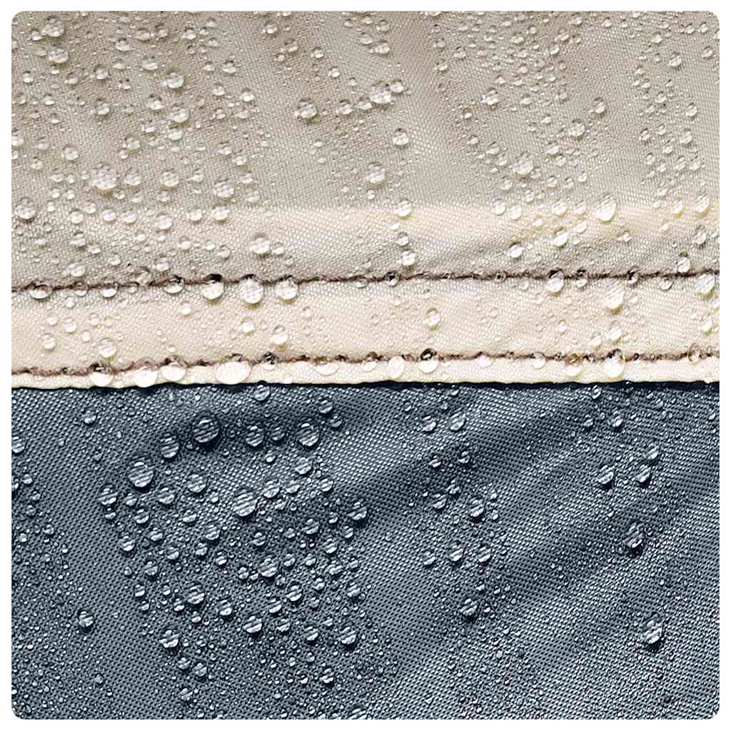 vidaXL Abri de jardin gris à démontage rapide et imperméable