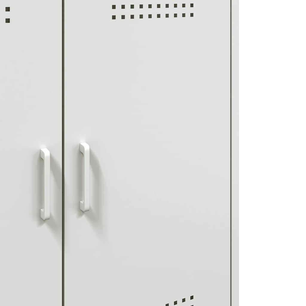 Sideboard Weiß 68x39x79 cm Stahl