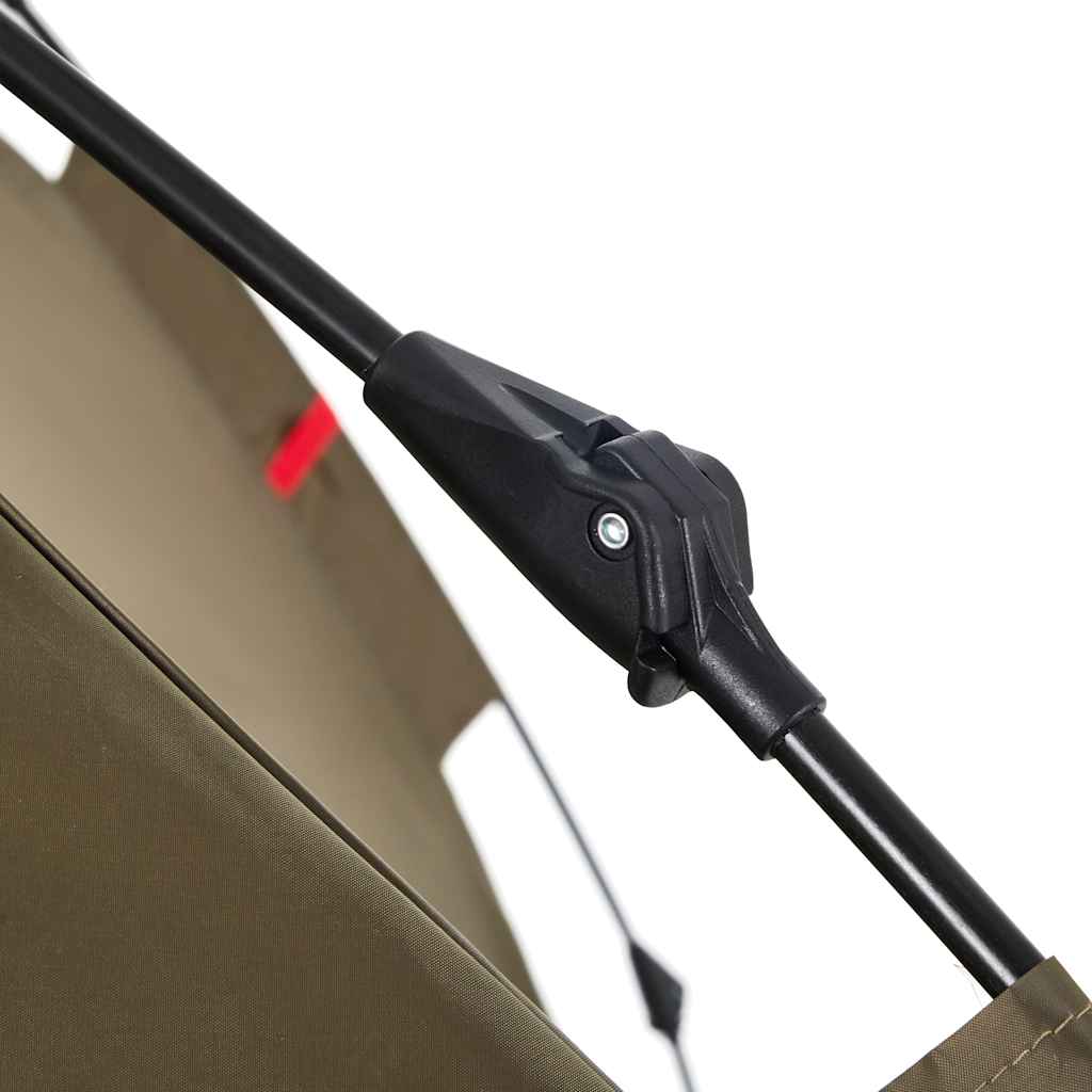 vidaXL Angelzelt 4 Personen Olivgrün Quick Release